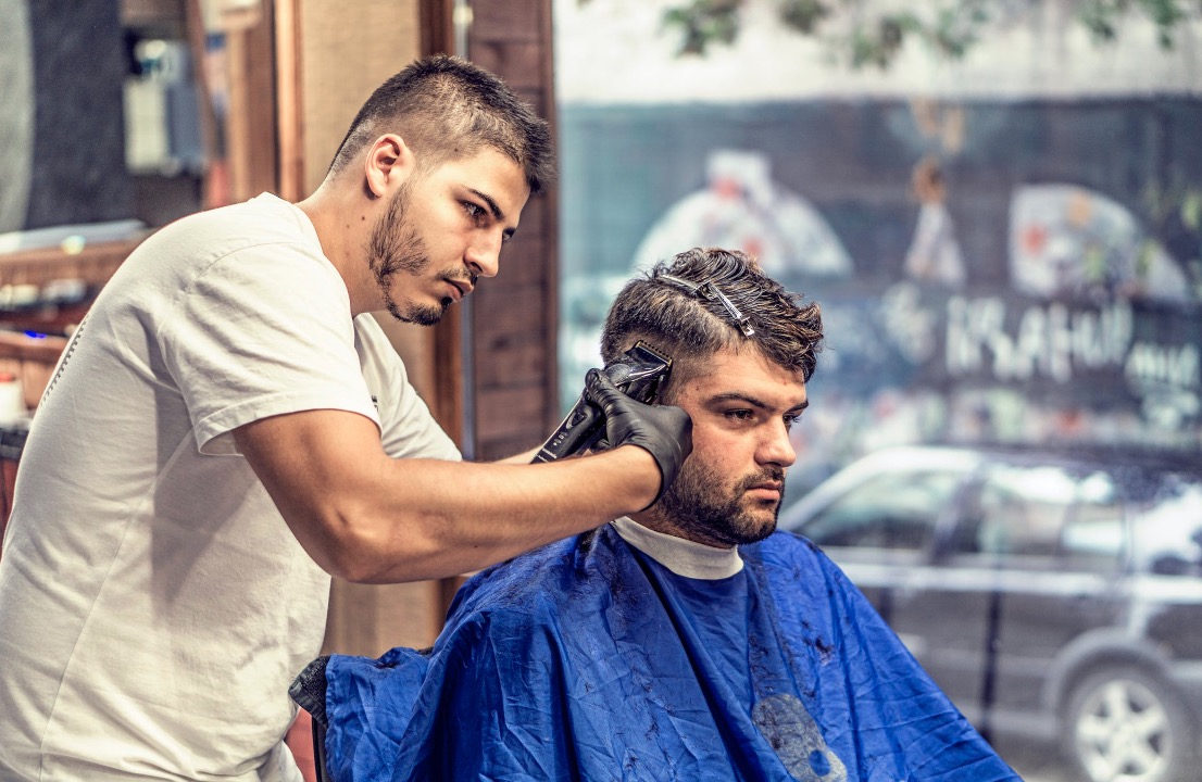 Máquina de cortar cabelo, Máquina de fazer Riscos no Cabelo