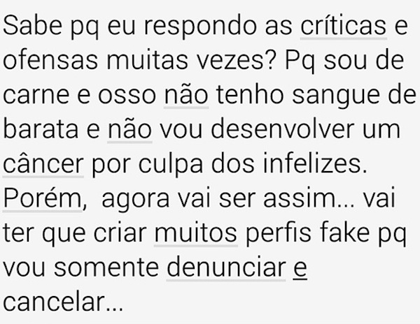 Ariadna Se Revolta Em Rede Social E Posa Sexy RedeTV