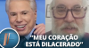 "Perdi um pai", lamenta Leão Lobo sobre morte de Silvio Santos, aos 93 anos