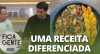 Edu e convidado ensinam receita de picadinho suíno com banana-da-terra