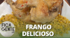 Galeto com farofa de milho e arroz temperado | Fica com a Gente