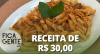 Penne ao sugo com lombo suíno empanado | Fica com a Gente