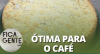 Cuca cremosa de maçã