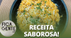 Arroz cremoso com frango gratinado