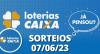 Loterias CAIXA: Mega-Sena, Quina, Lotofácil e mais 07/06/2023