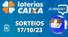 Loterias CAIXA: Mega-Sena, Quina, Lotofácil e mais 17/10/2023