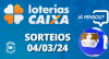 Loterias CAIXA: Quina, Super Sete, Dupla Sena e mais 04/03/2024