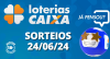 Loterias CAIXA: Quina, Super Sete e mais 24/06/2024