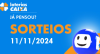 Loterias CAIXA: Quina, Super Sete e mais 11/11/2024