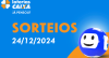 Loterias CAIXA: Dia de Sorte, Quina e mais 24/12/2024