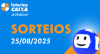 Loterias CAIXA: Quina, Super Sete e mais 25/08/2025