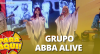 Tributo ao Abba no palco do "Para Aqui!"