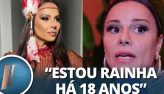 Viviane Arajo se irrita com pergunta de permanncia no Carnaval