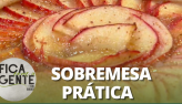 Receita de galette rstica de ma | Fica com a Gente