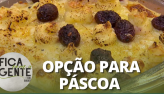 Tilpia gratinada com cebola caramelizada | Fica com a Gente
