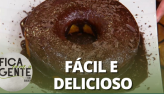 Faa o seu pedido: Bolo de cenoura com chocolate | Fica com a Gente
