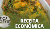 Porco Atolado: Costelinha de porco com mandioca