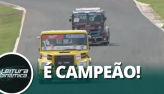 Rafael Fleck mantm tradio da famlia  o campeo da Frmula Truck