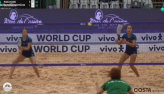 BEACH TENNIS: Duplas brasileiras levam a melhor na estreia da Copa do Mundo