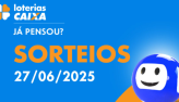 Loterias CAIXA: Dupla Sena, Super Sete e mais 27/06/2025