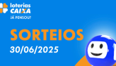 Loterias CAIXA: Mega-Sena, Dia de Sorte, Quina e mais 03/06/2025 #LoteriasC