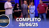 Mega Sonho: Guilherme Pallesi e Kally Fonseca (26/04/25) | Completo