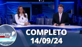 RedeTV News (14/09/24) | Completo