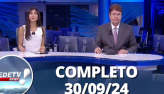 RedeTV News (30/09/24) | Completo