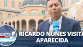 Ricardo Nunes visita santurio de Aparecida aps reeleio