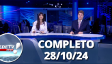 RedeTV News (28/10/24) | Completo