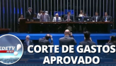 Congresso aprova pacote de corte de gastos