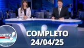 RedeTV News (24/04/25) | Completo