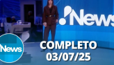 RedeTV! News (03/07/25) | Completo
