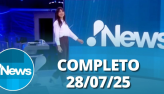 RedeTV! News (28/07/25) | Completo