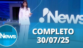 RedeTV! News (30/07/25) | Completo