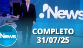 RedeTV! News (31/07/25) | Completo