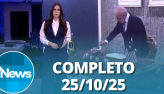 RedeTV! News (25/10/25) | Completo