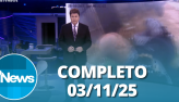 RedeTV! News (03/11/25) | Completo
