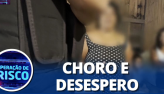 CASAL PRESO: Dupla se desesperada ao receber mandado de priso
