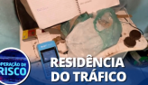 Polcia encontra residncia usada para o trfico e apreende tudo