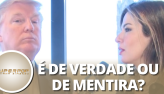 Donald Trump no Superpop? Luciana Gimenez relembra quando puxou cabelo dele