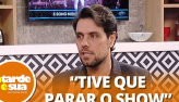 Thiago Arancam relembra momento difcil no palco: 