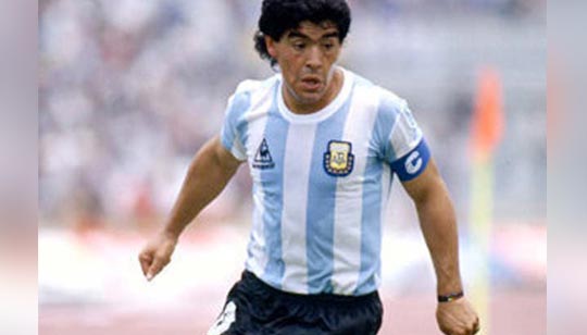 Diego Armando Maradona, maior ídolo argentino