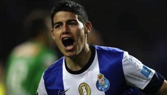 5) Porto (382 milhões de euros) - Maior transferência: James Rodriguez (45 milhões de euros)