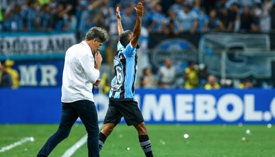 Volta da semifinal: Grêmio 0x1 Barcelona-EQU - Arena do Grêmio