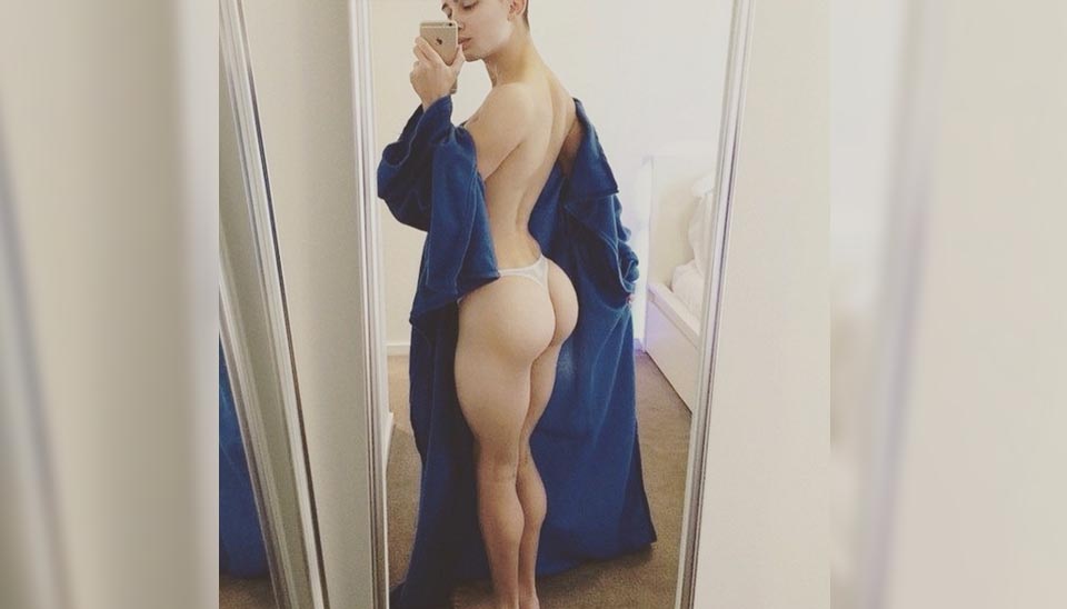 Ruby Rue é australiano e adora postar em seu perfil no Instagram fotos do seu bumbum. Ele ganhou 5 mil seguidores e faz sucesso até com homens.