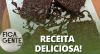 Bolo de chocolate quente com ganache