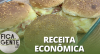 Lanche de Calabresa com queijo de forno