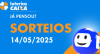 Loterias CAIXA: +Milionária, Quina, Super Sete e mais 14/05/2025