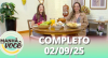Manhã com Você (02/09/25) | Completo